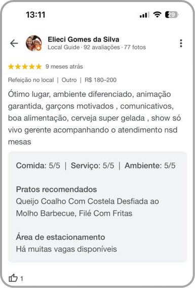 + 320 Avaliações (30)